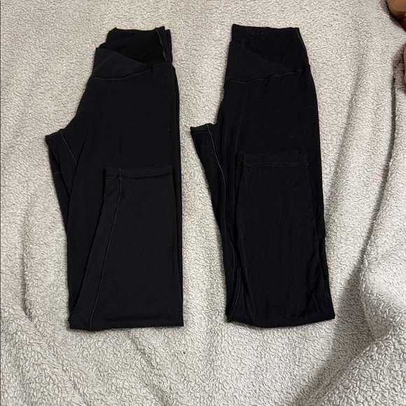 aerie Pants - Aerie Black Leggings